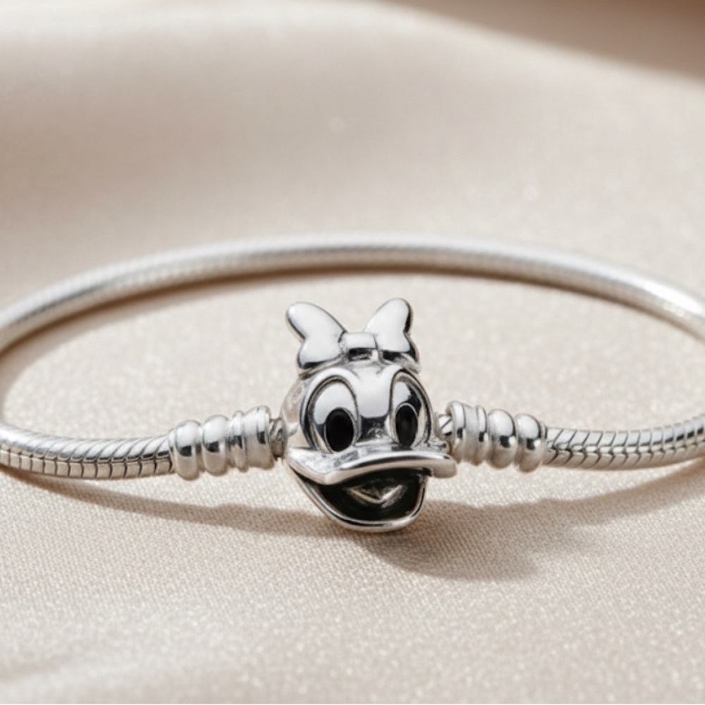 Silver Character Charm Bracelet